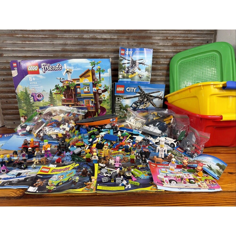 LEGO LOT-Sets (Lego City, Scooby-Doo, Friends Friendship Tree House etc) RETIRED